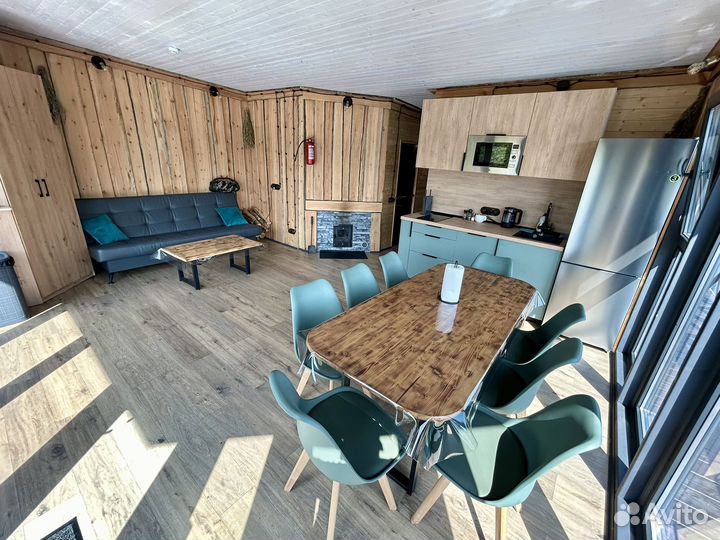 Беседка, баня на воде