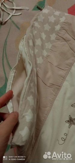 Бортики в детскую кроватку бу