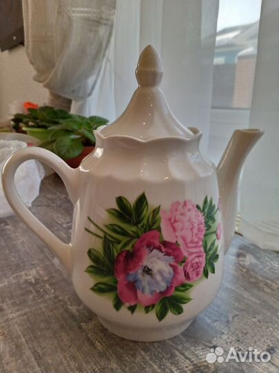 Чайник фарфоровый заварочный 1,5 л