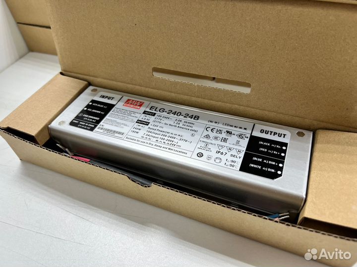 Блок питания Mean Well ELG-240-24B