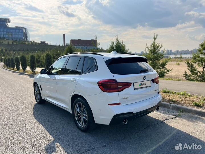 BMW X3 2.0 AT, 2018, 88 500 км