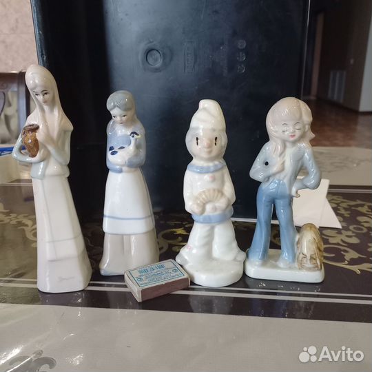 Статуэтка фарфор керамика разные