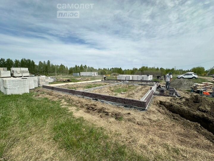 Дом 125 м² на участке 8 сот.