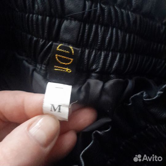 Кожаные шорты