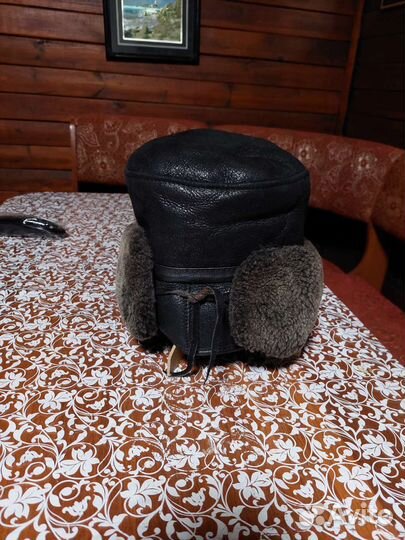 Шапка меховая цигейка мужская новая