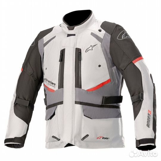 Мотокуртка alpinestars andes v3 drystar jacket сер