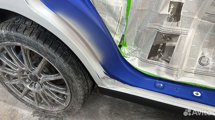 Кузовной ремонт и покраска авто сварка