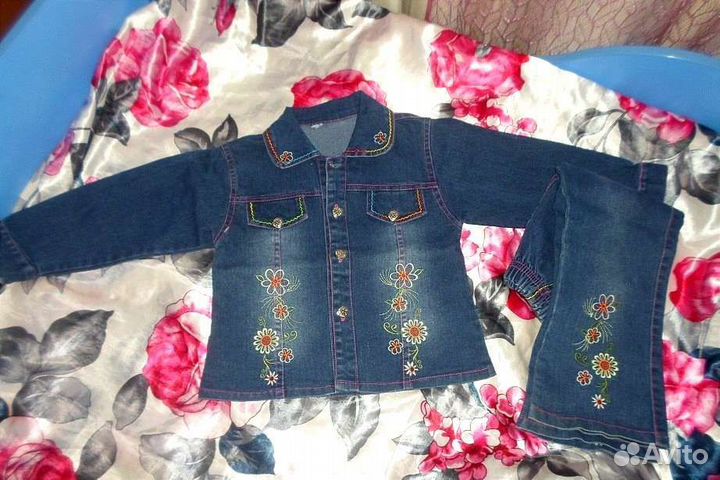 Джинсовый костюм