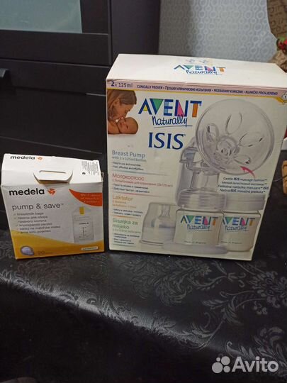 Молокоотсос avent ручной