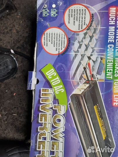 Преобразователь напряжения 24 220 1500.1700w