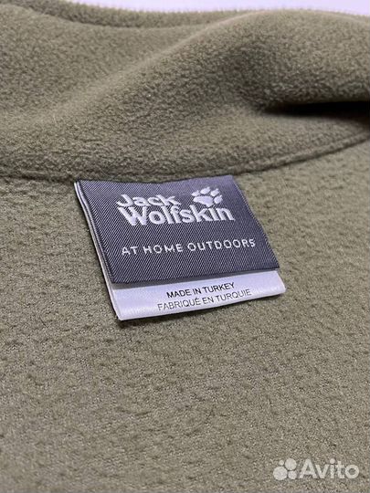 Флисовая кофта jack wolfskin