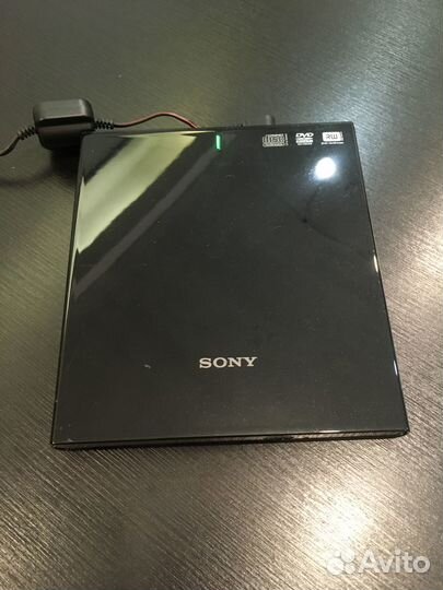 Внешний dvd rw привод Sony DRX-S77U (черный)