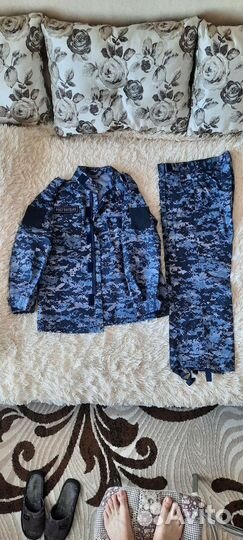 Форма росгвардии синяя точка