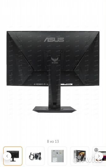 Монитор asus TUF gaming VG27VQM