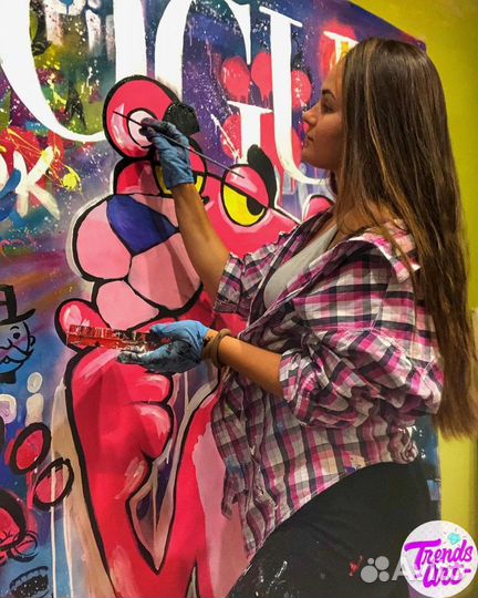 Современное искусство картины купить поп стрит арт