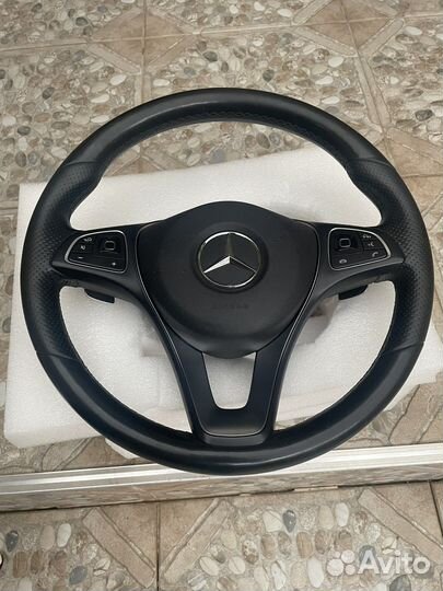 Руль на Mercedes Benz с подушкой