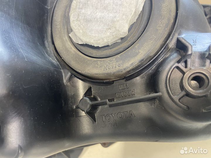 Фары на toyota camry 50 галоген