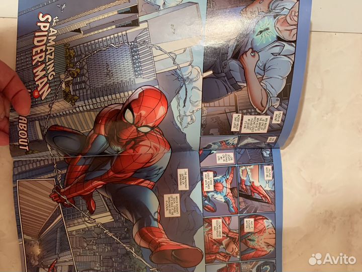 Комиксы человек паук Marvel