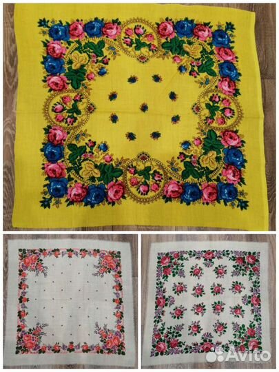 Старинные платки, СССР