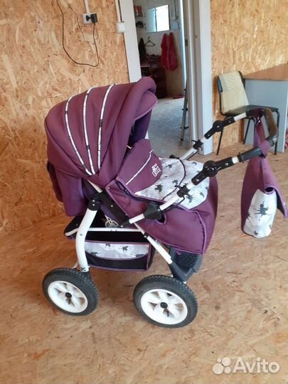 Коляска 3 в 1 Тедди Диана