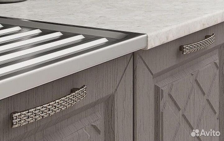 Кухня Агава Белая/Трюфель 2,0м