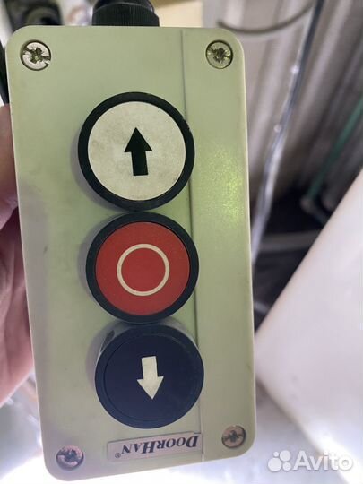 Ворота секционные подъемные бу