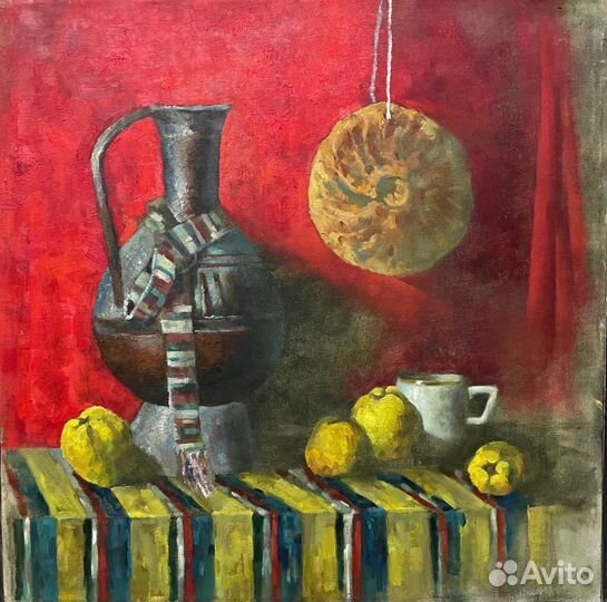 Картина маслом на холсте натюрморт