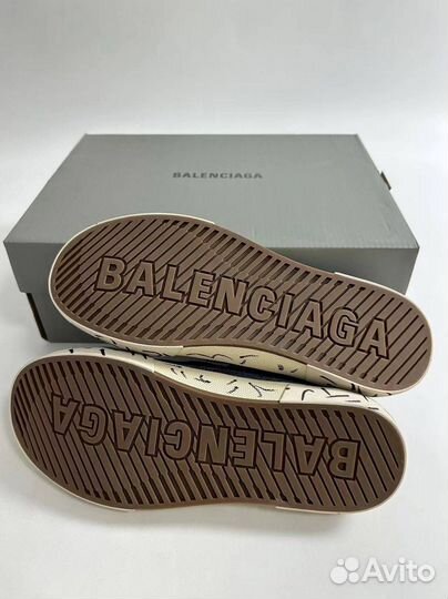 Джинсовые кеды от Balenciaga 40/41 размер новые