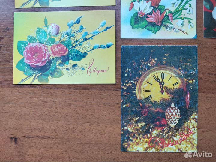 Открытки СССР чистые