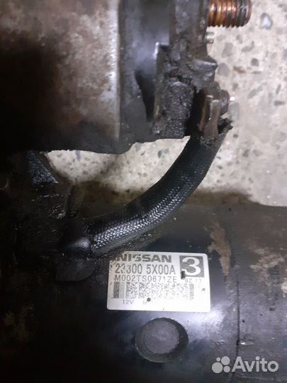 Стартер ниссан пафик