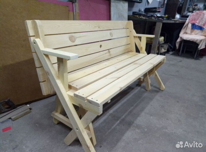Скамья-трансформер