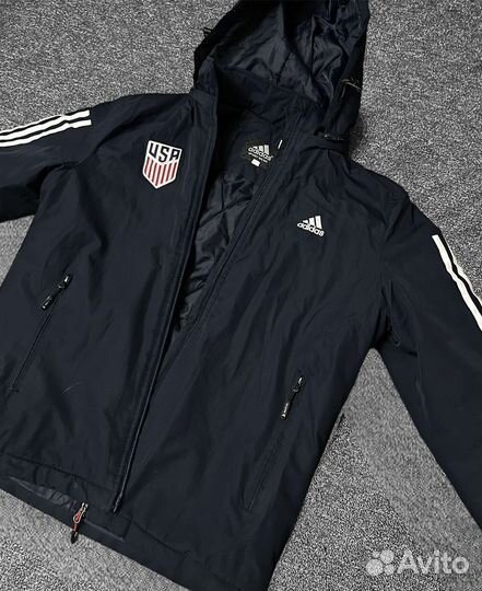 Уникальная Adidas USA куртка