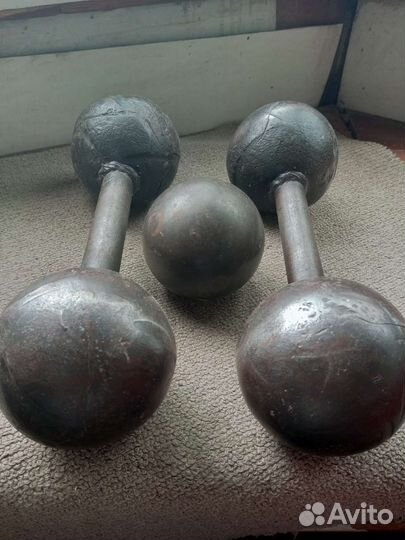 Гантели чугунные СССР