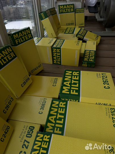 Воздушный фильтр для авто Mann Filter