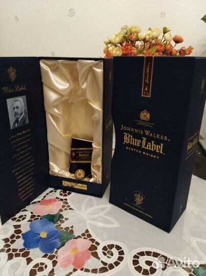 Пустая коллекц.коробка Johnnie Walker Blue Label