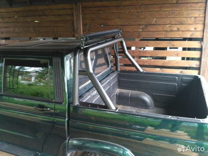 Сдвоенная защитная дуга на УАЗ Патриот Пикап ф76