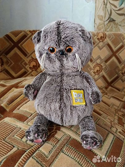 Кот Басик бэби игрушка