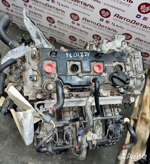 Двигатель контрактный QR25DE Рестайлинг Nissan 2.5