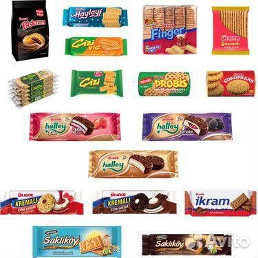 Печенье Ulker прямые поставки из Турции