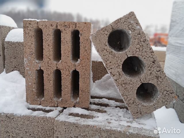 Керамзитобетонные блоки 3х пустотные