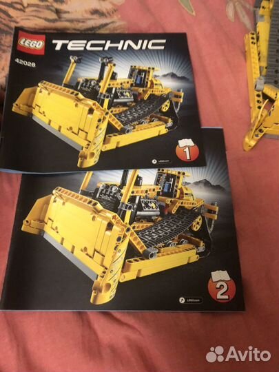 Lego technic. Бульдозер. Набор 42028