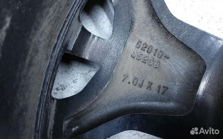 Диск колеса литой Kia Seltos R17