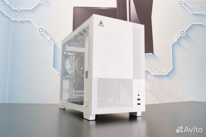 Белый I3-10100F 16G RX470