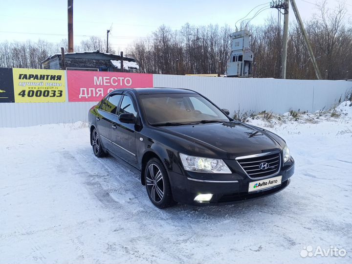 Hyundai Sonata 2.4 AT, 2008, 246 500 км