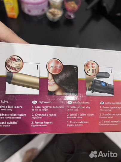 Плойка новая philips 38 mm