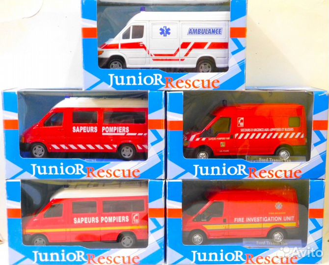 1/43-Cararama, Bburago-Спецслужбы