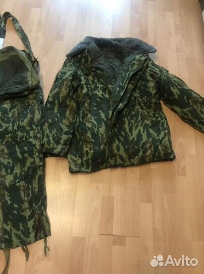 Бушлат и утепленные штаны. Новый