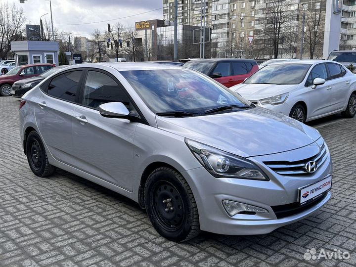 Hyundai Solaris 1.6 МТ, 2015, 151 600 км