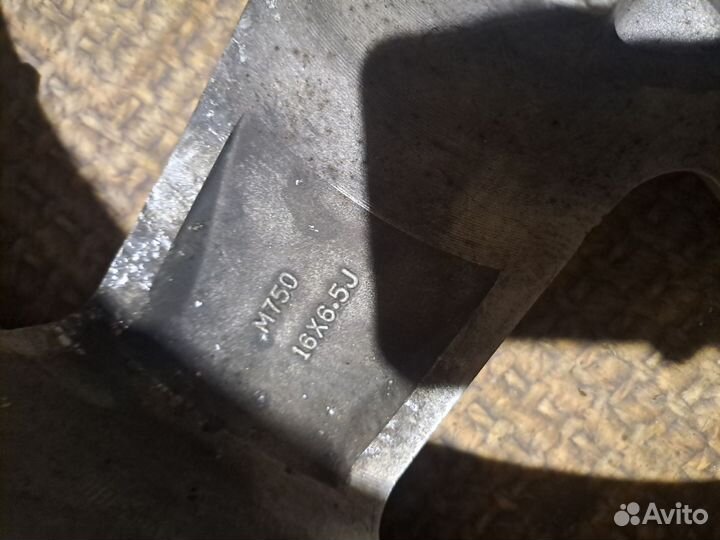 Литой диск r 16 cruze