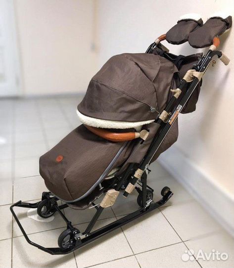Санки коляска ника 7 8